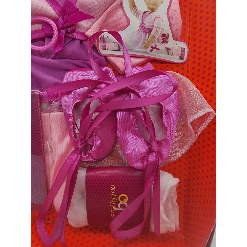 Our Generation OG Outfitters Ballet Academy Doll Outfit Pink Purple 18 Inch New